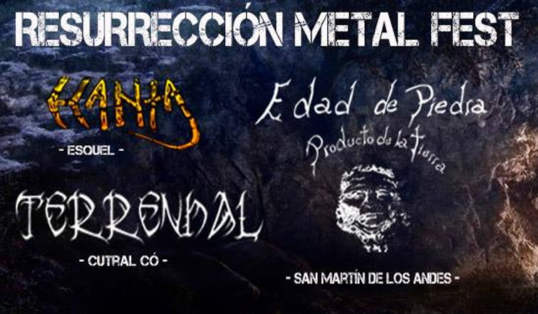 El metal patagónico de pie: Resurreccion Metal Fest en Esquel [06/05/2017]